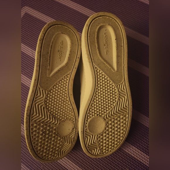 White Lacoste Sneakers - Picture 5 of 5